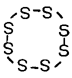 Структура циклицеского полимера серы - октамера